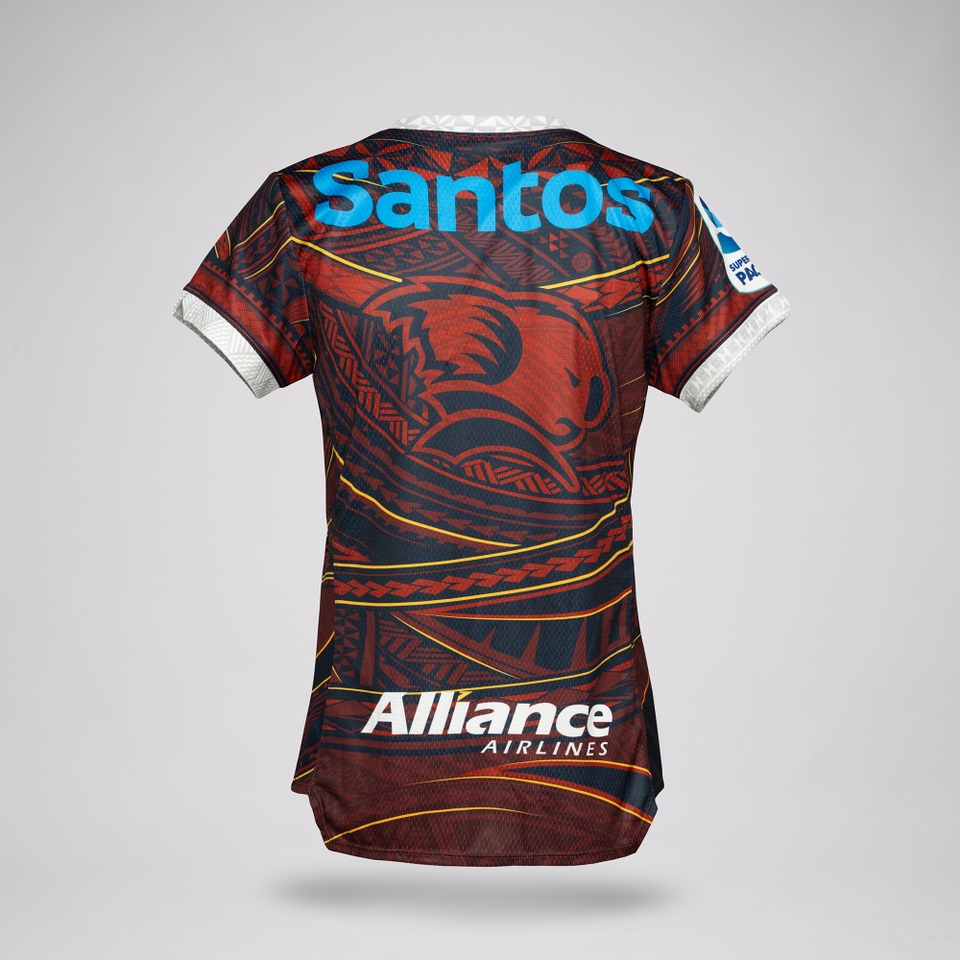 WOMENS 2025 QLD REDS PASIFIKA WARM UP TOP