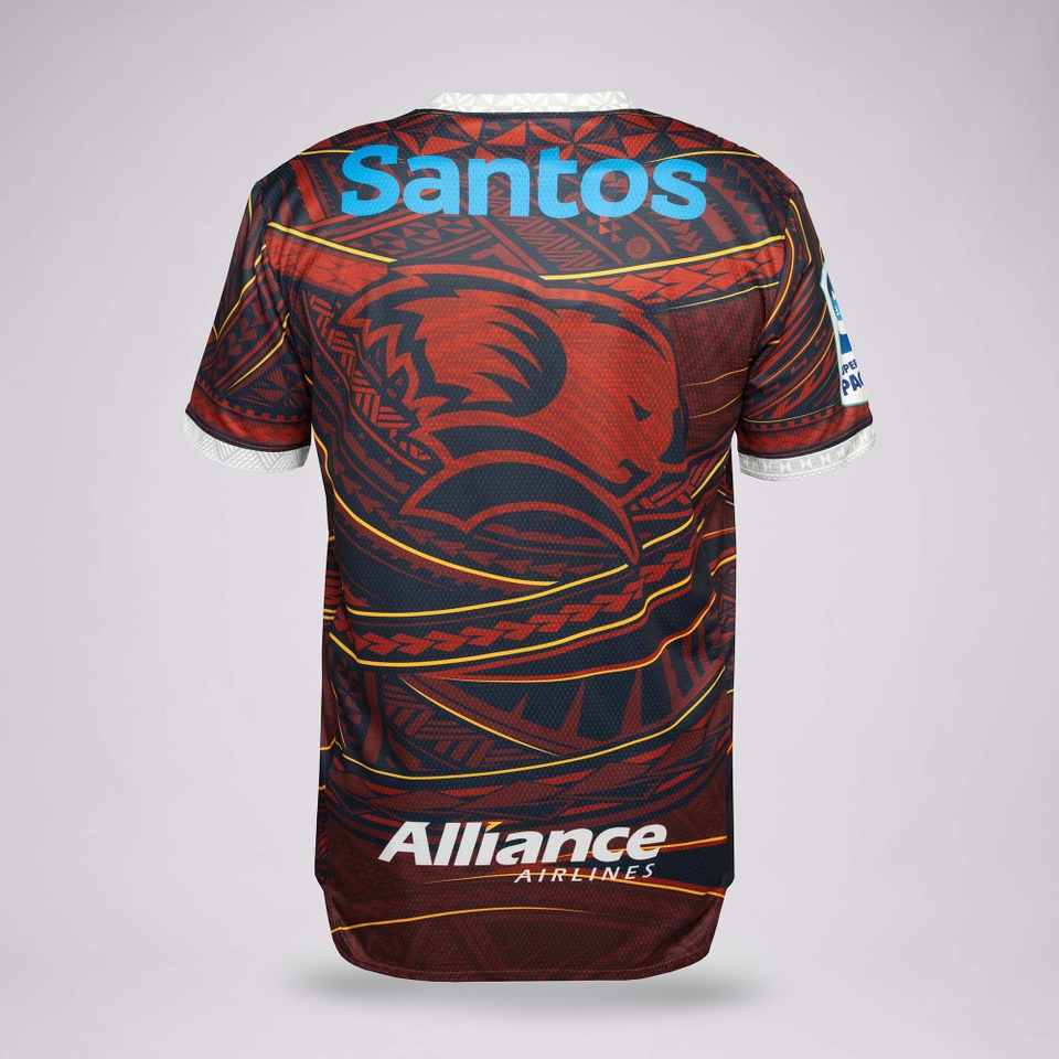 MENS 2025 QLD REDS PASIFIKA WARM UP TOP
