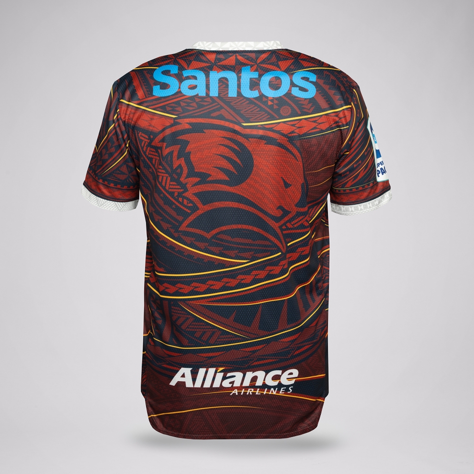 MENS 2025 QLD REDS PASIFIKA WARM UP TOP