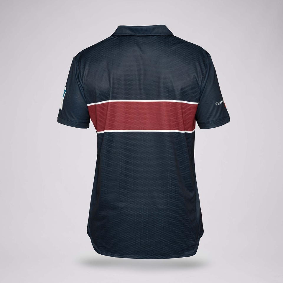 MENS 2025 QLD REDS MEDIA POLO