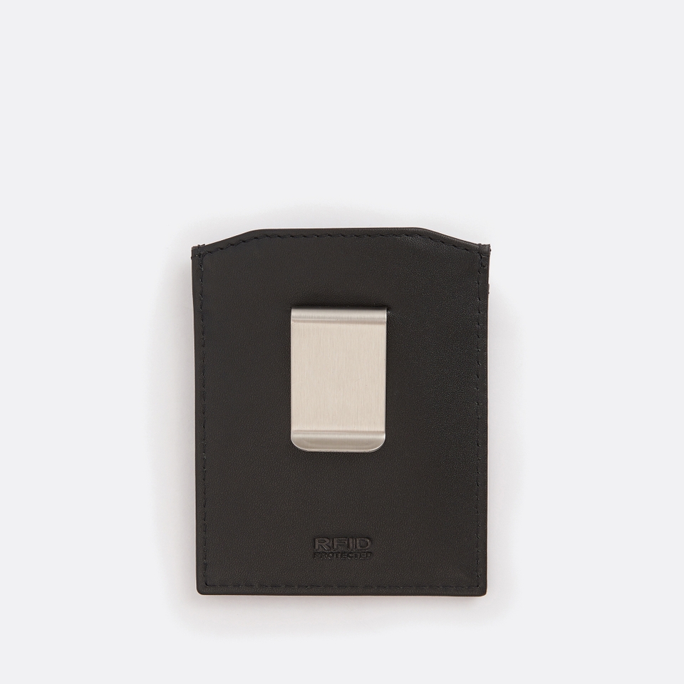 Barbour Logo Leather Cardholder