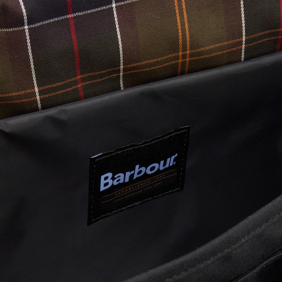 Barbour Field Waxed Canvas Messenger Bag