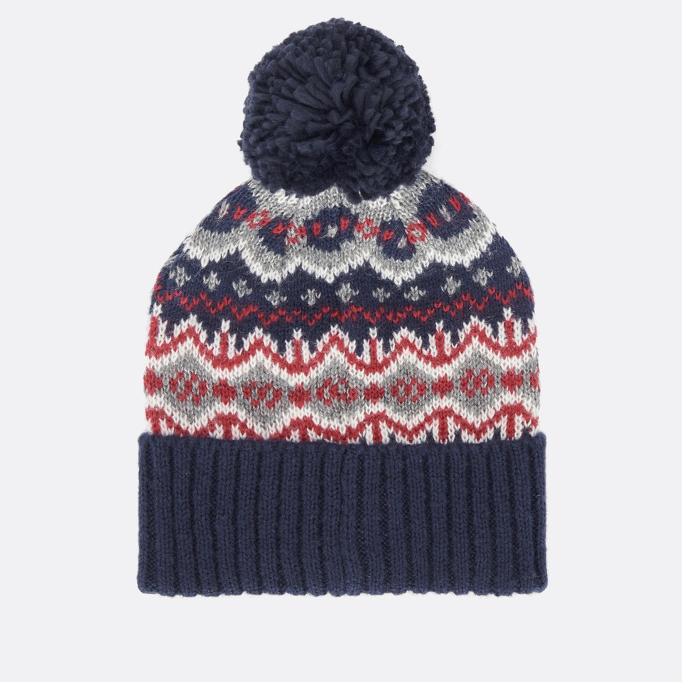 Barbour Case Fairisle Knit Beanie Hat