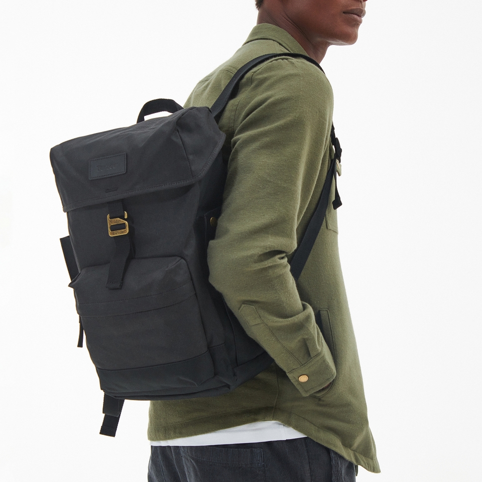 Barbour Essential Waxed Canvas Backpack