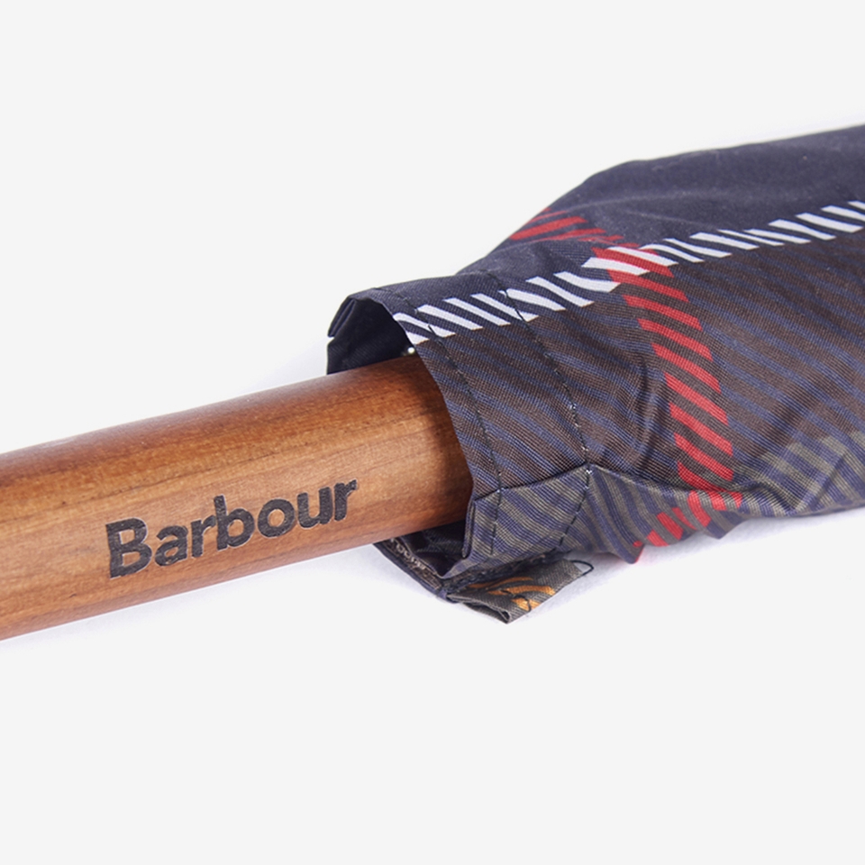 Barbour Tartan Shell Walker Umbrella
