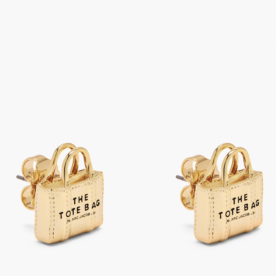 Marc Jacobs Tote Bag Gold-Plated Studs