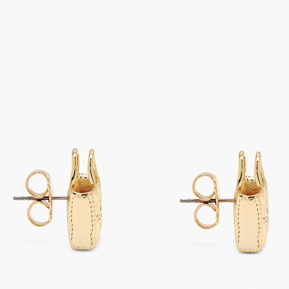 Marc Jacobs Tote Bag Gold-Plated Studs