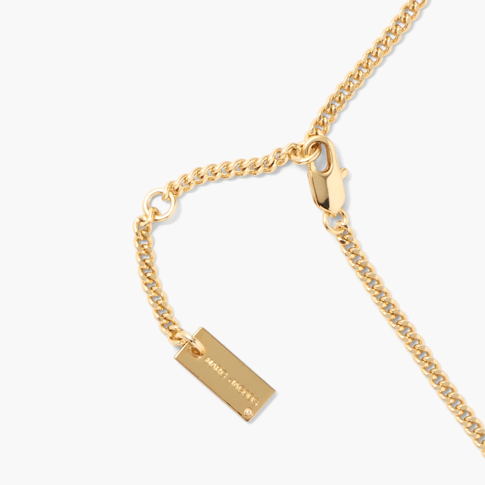 Marc Jacobs The Tote Bag Gold-Plated Necklace