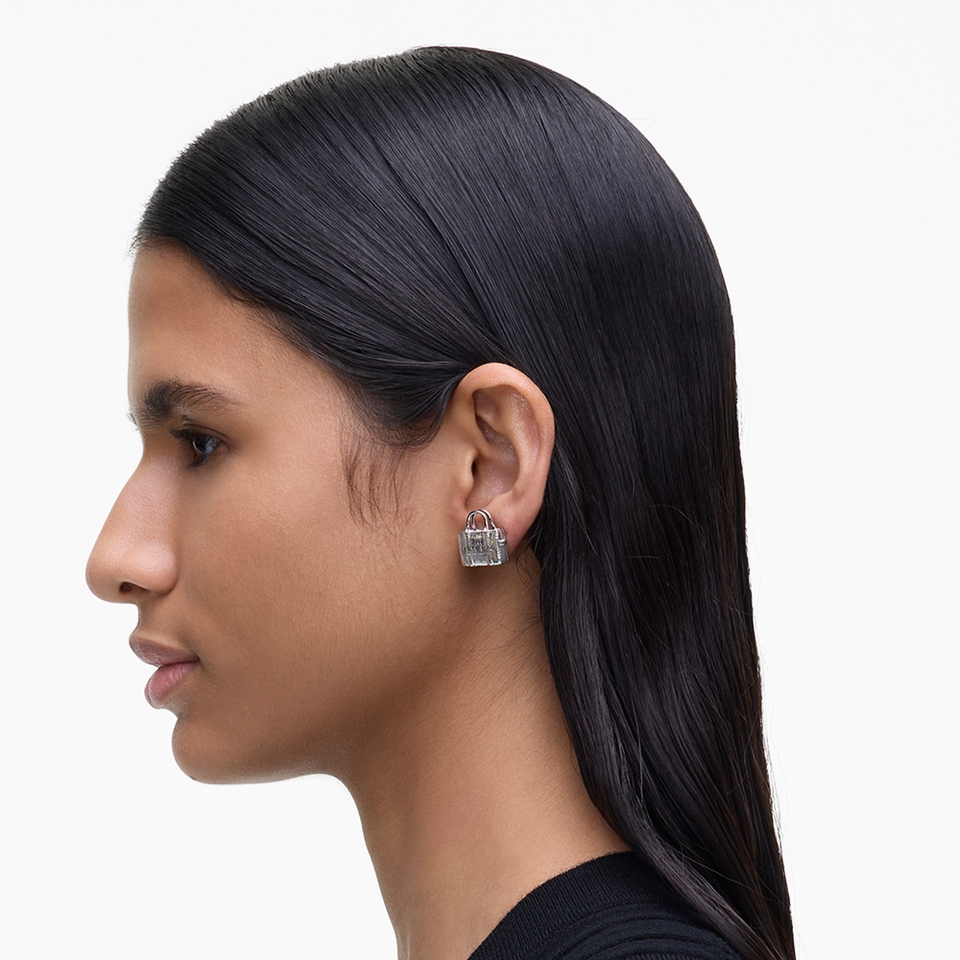 Marc Jacobs Tote Bag Silver-Plated Studs