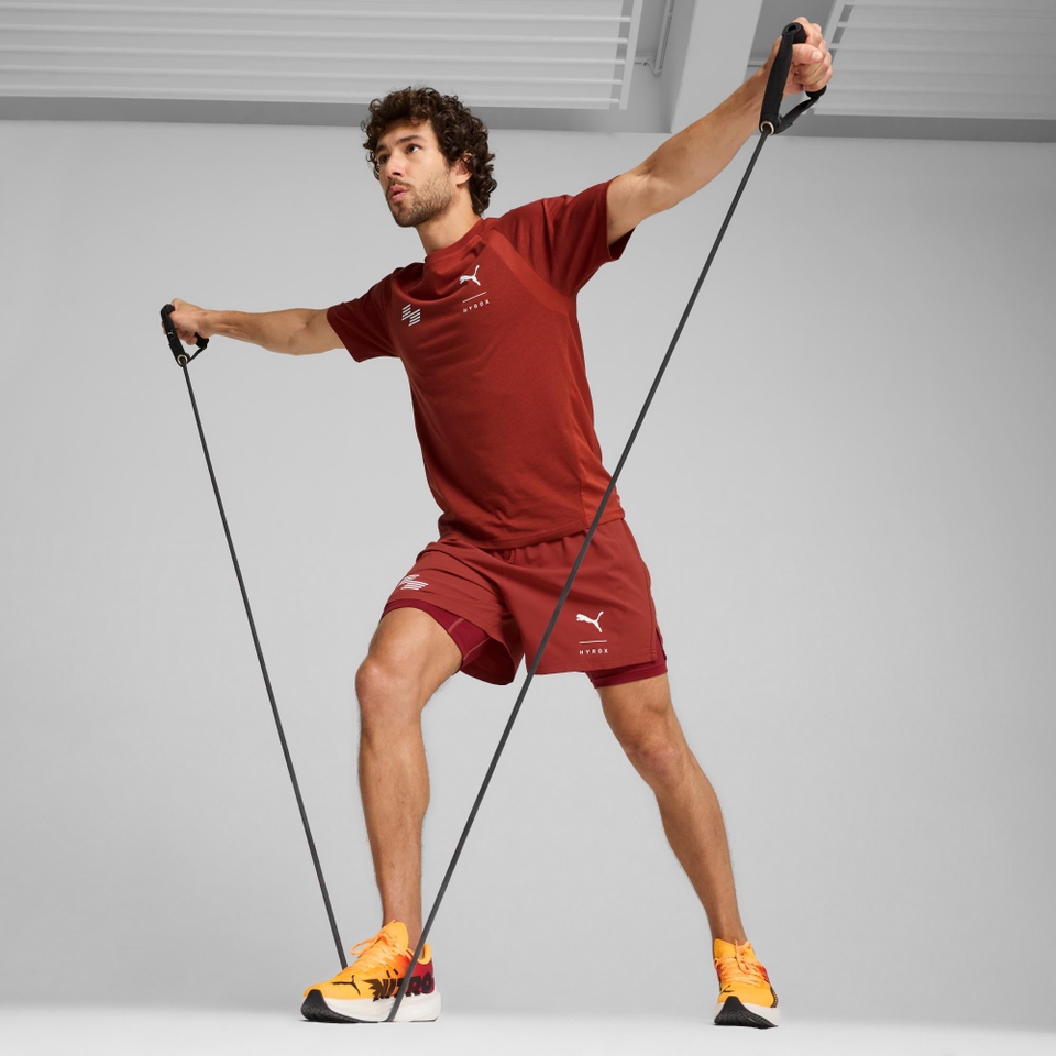 PUMA x HYROX Ultraweave 2in1 Shorts - Men's - Red