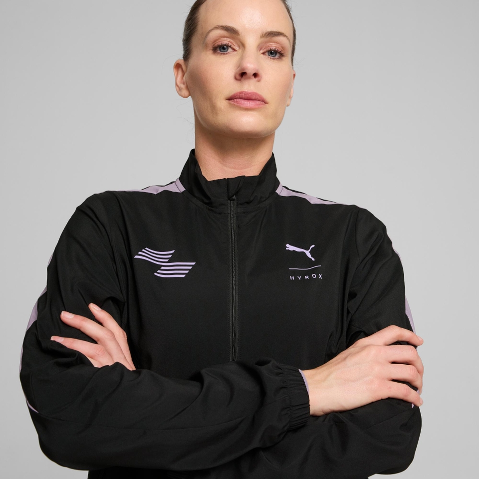 PUMA x HYROX Run Favourite Woven Jacket - Women's - Black