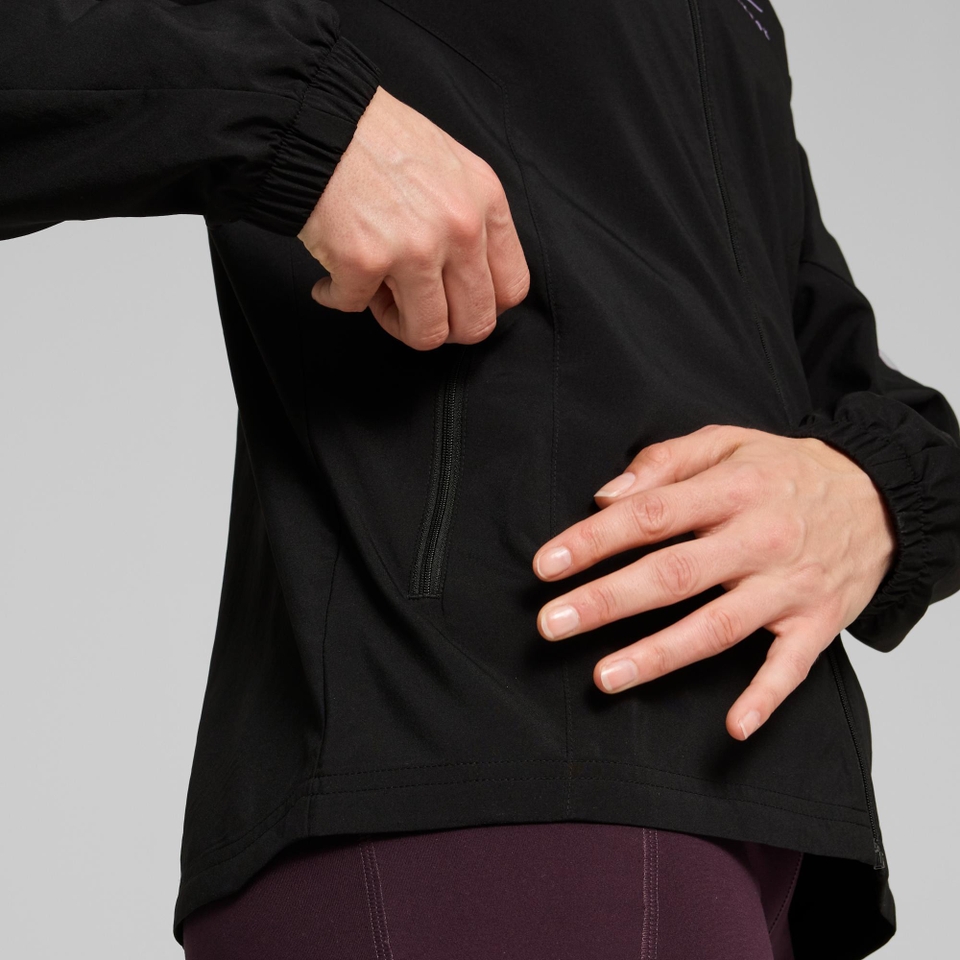 PUMA x HYROX Run Favourite Woven Jacket - Women's - Black
