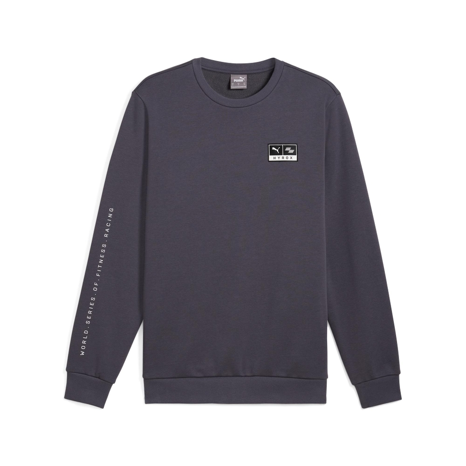 PUMA x HYROX Graphic Crew - Men's - Grey