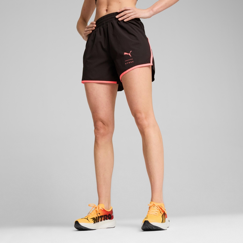 PUMA x HYROX Run Ultraweave Velocity 4" Shorts - Women's - Black