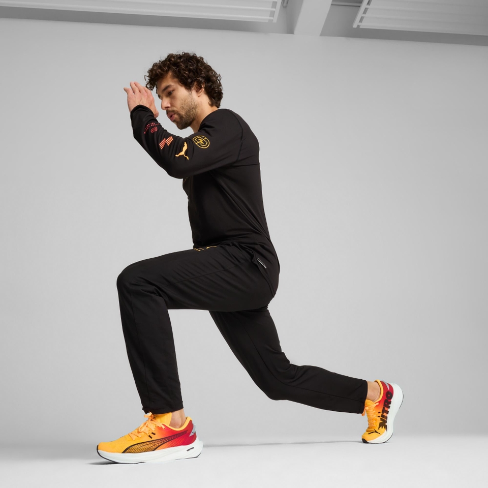 PUMA x HYROX Run Cloudspun Long Sleeve Tee - Men's - Black