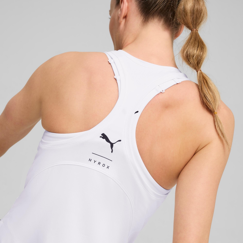 PUMA x HYROX Cloudspun Racerback Tank - Women's - White