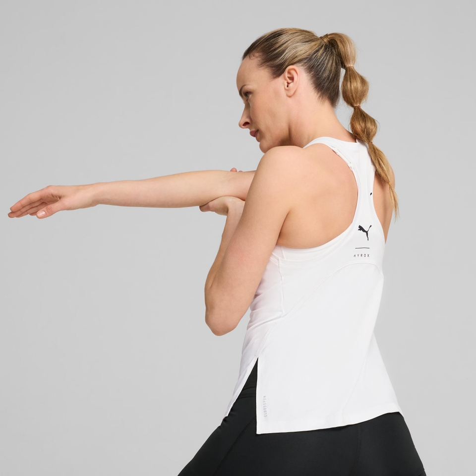 PUMA x HYROX Cloudspun Racerback Tank - Women's - White