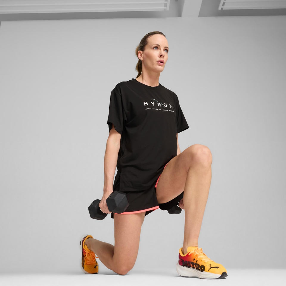 PUMA x HYROX Cloudspun Tee - Women's - Black
