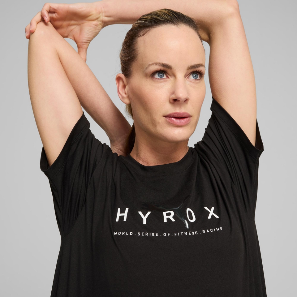 PUMA x HYROX Cloudspun Tee - Women's - Black