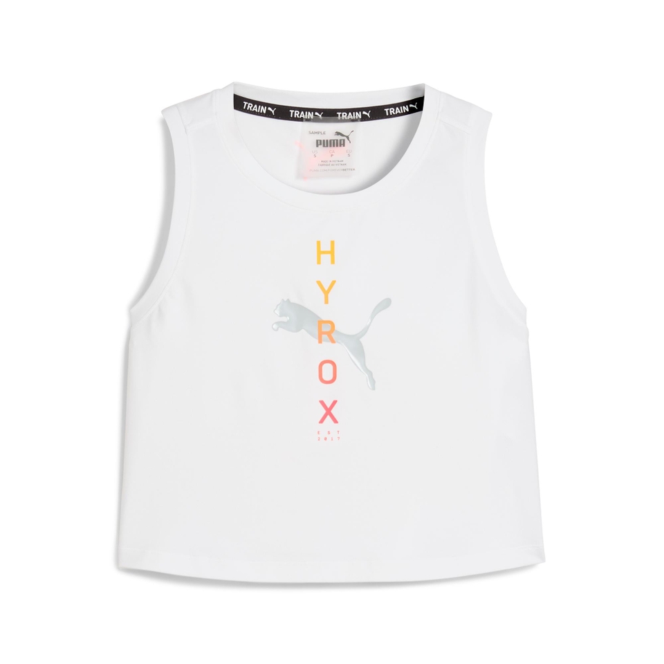 PUMA x HYROX Cloudspun Sleeveless Tank - Women's - White