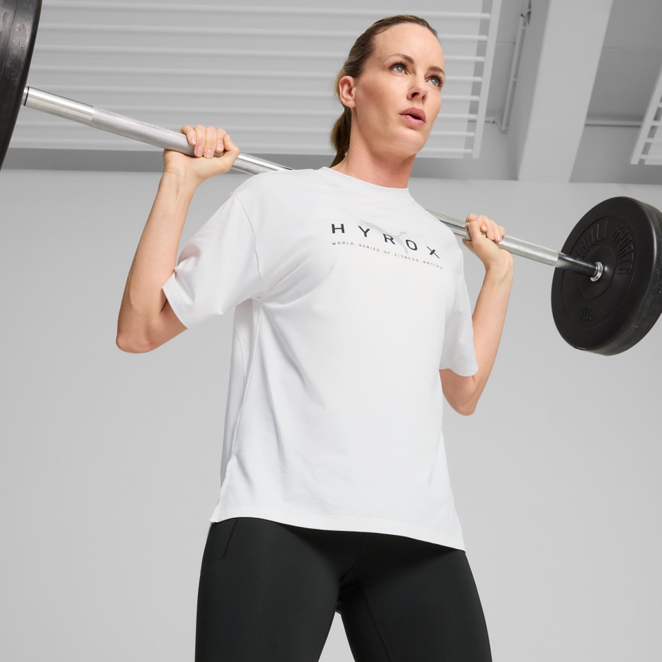 PUMA x HYROX Cloudspun Tee - Women's - White
