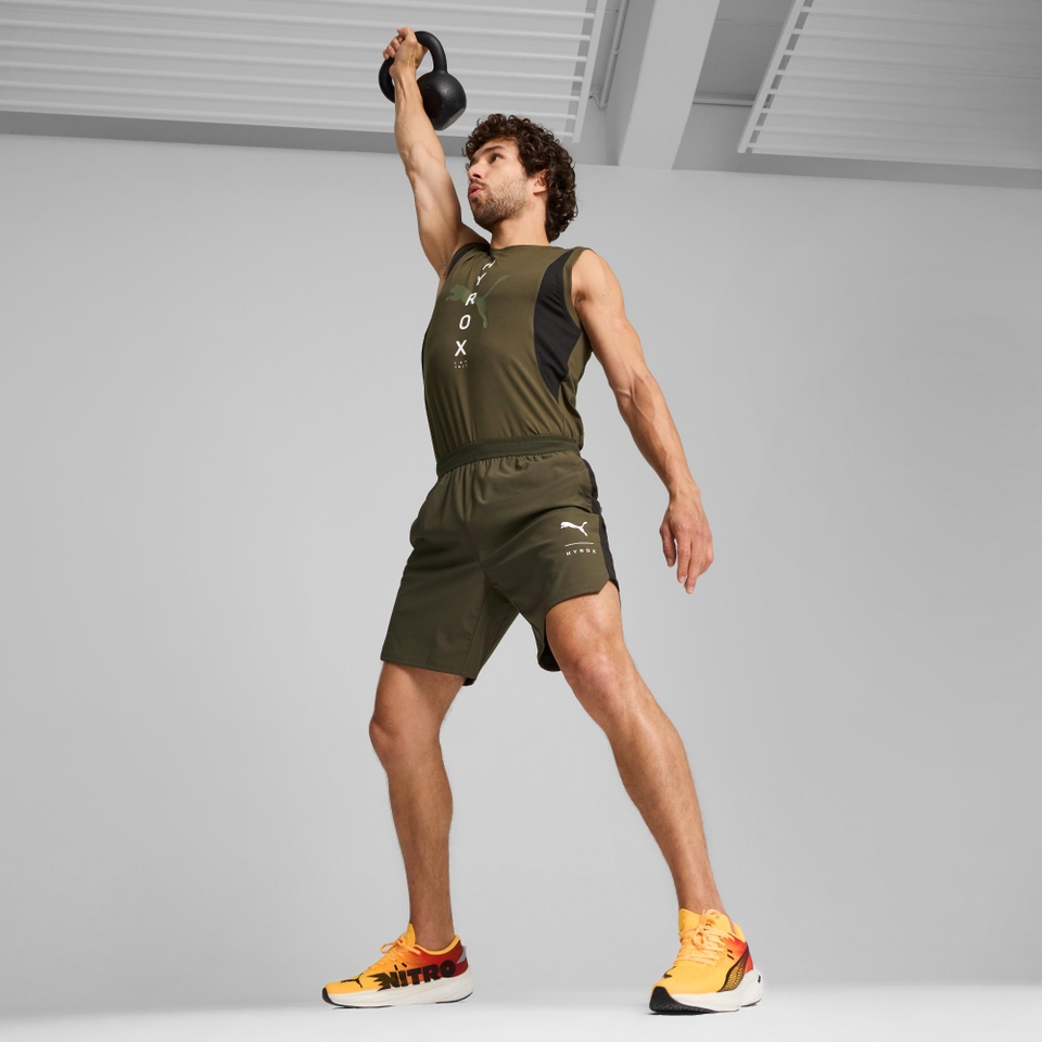 PUMA x HYROX Fuse Stretch 7" Short - Men's - Green