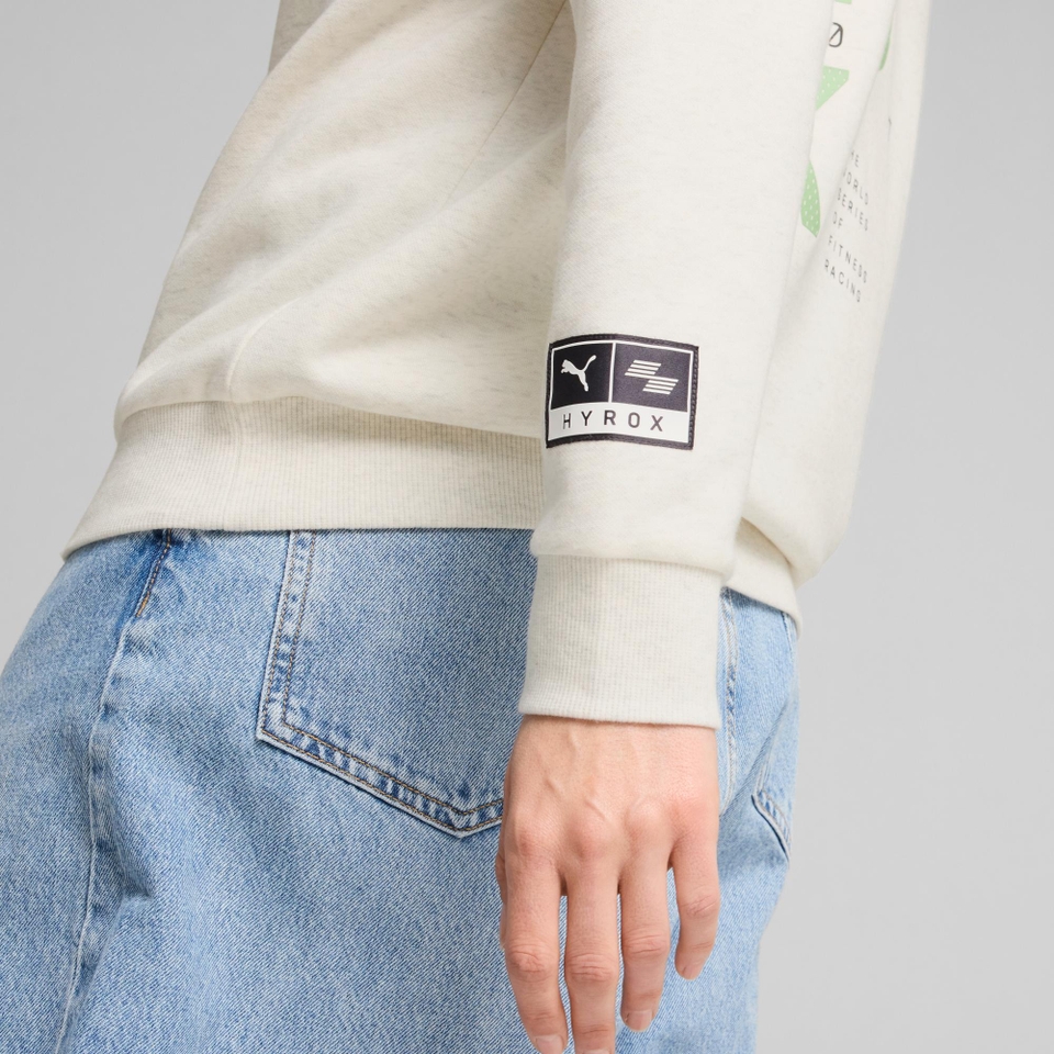 PUMA x HYROX Graphic Crew - Women's - White