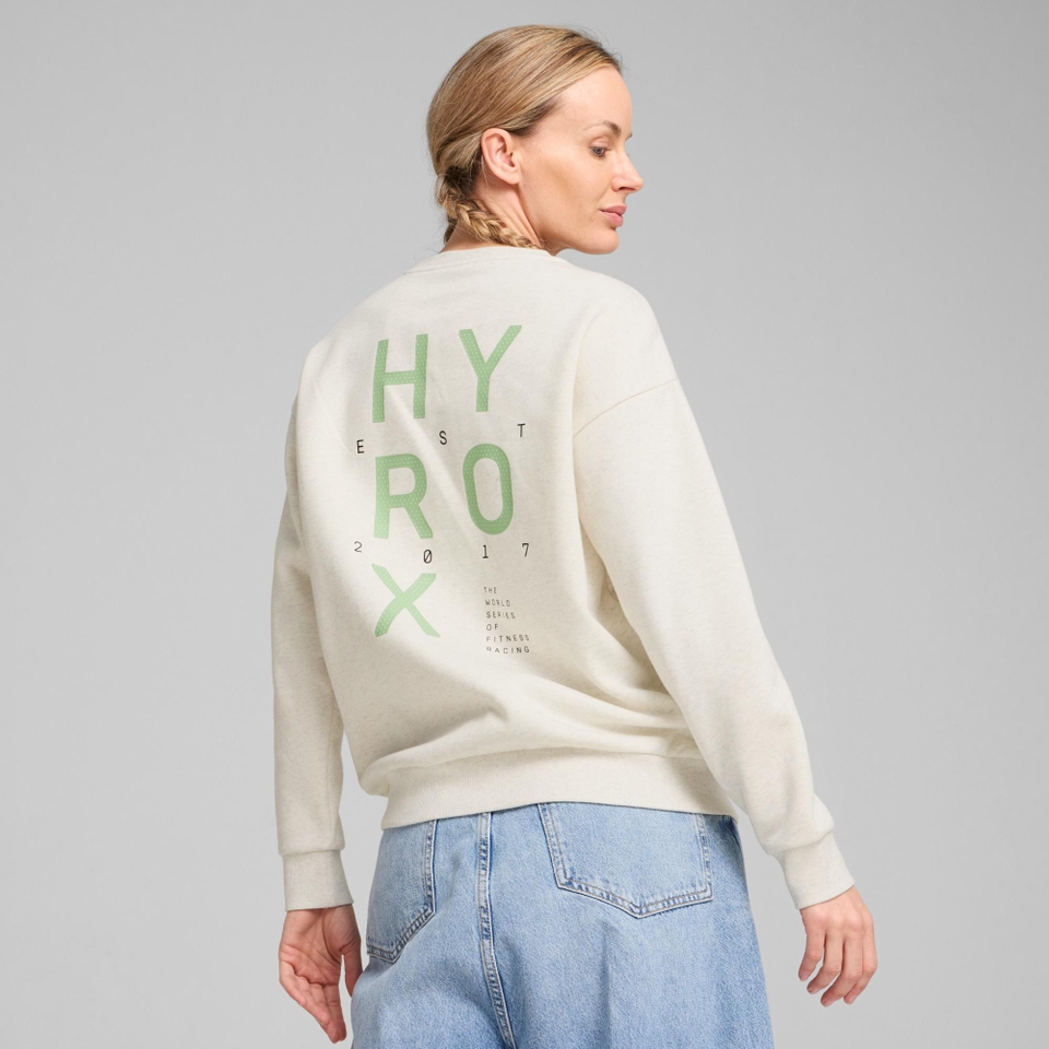 PUMA x HYROX Graphic Crew - Women's - White