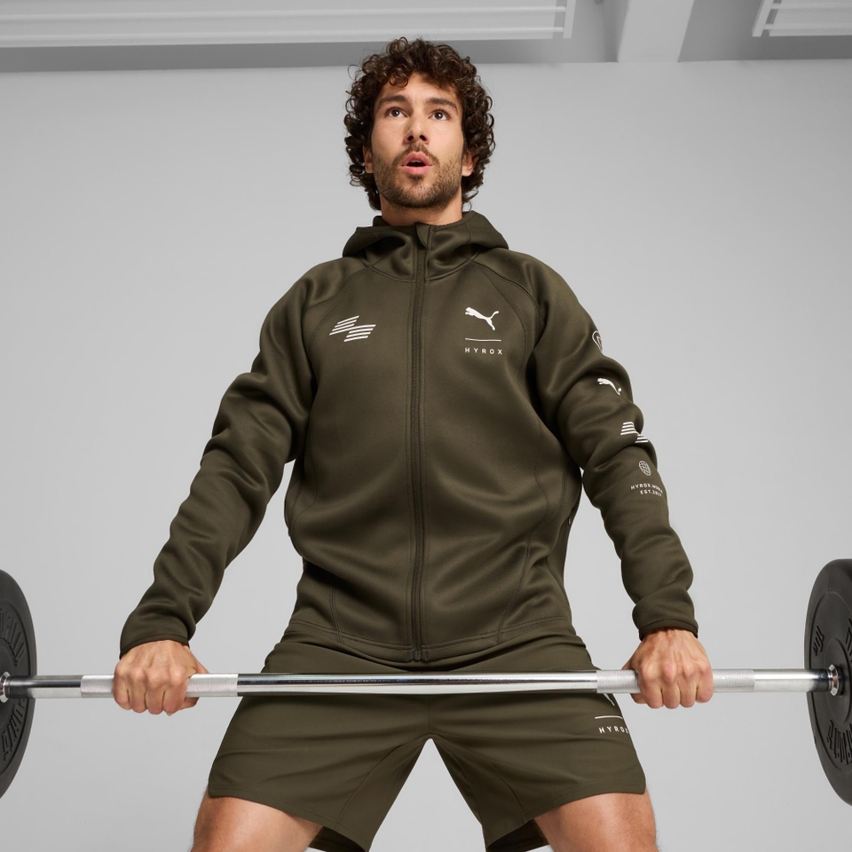 PUMA x HYROX Cloudspun TechBL Jacket - Men's - Green
