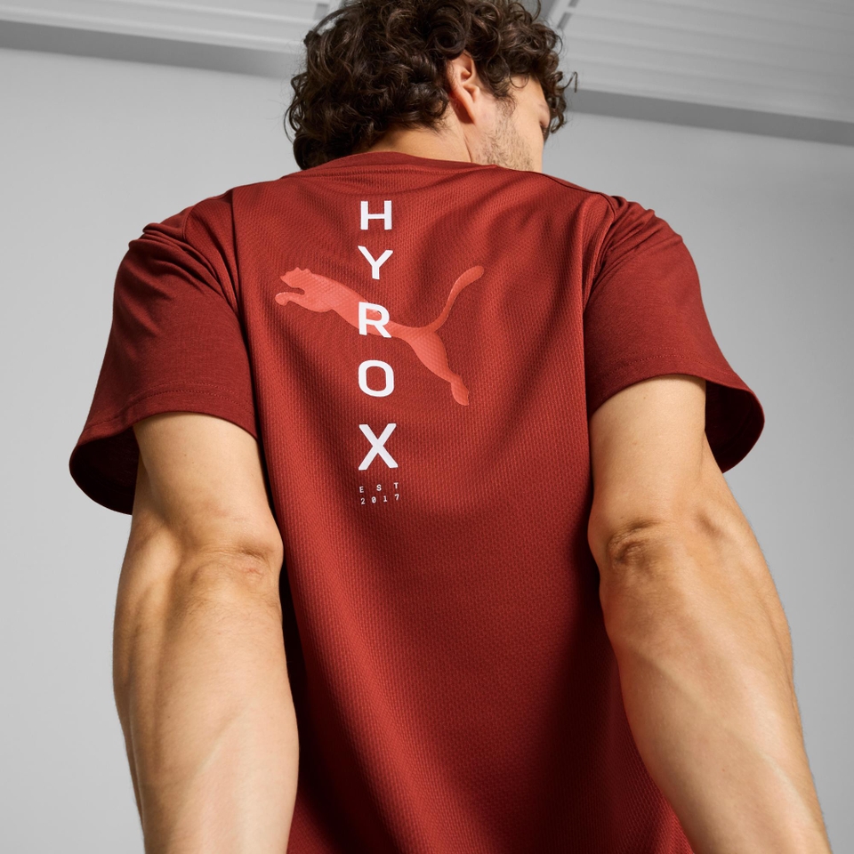PUMA x HYROX Triblend Tee - Men's - Red