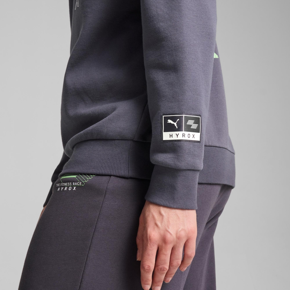 PUMA x HYROX Graphic Crew - Women's - Grey