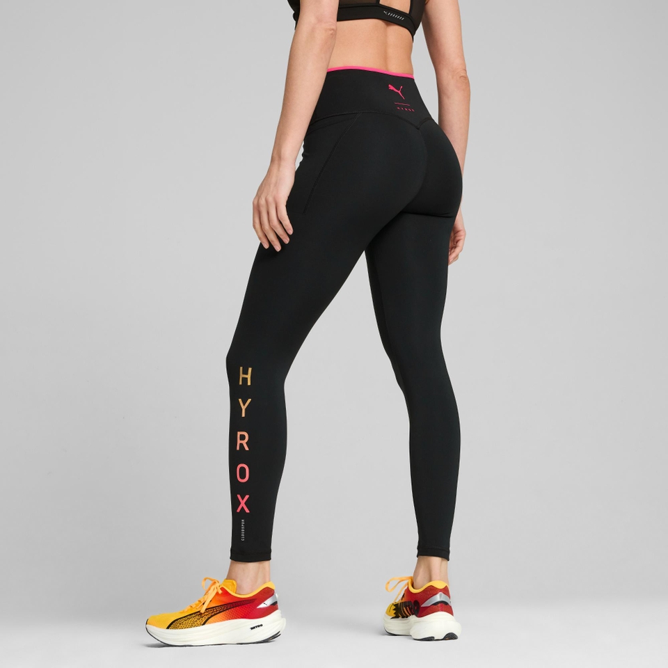 PUMA x HYROX CloudspunHW FL Tights - Women's - Black Fade