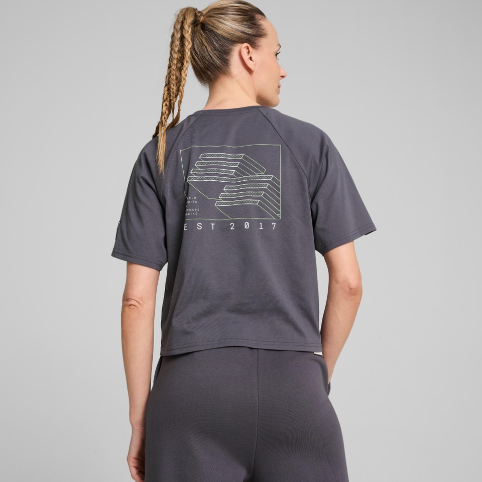 PUMA x HYROX Motion Cat Tee - Women's - Grey