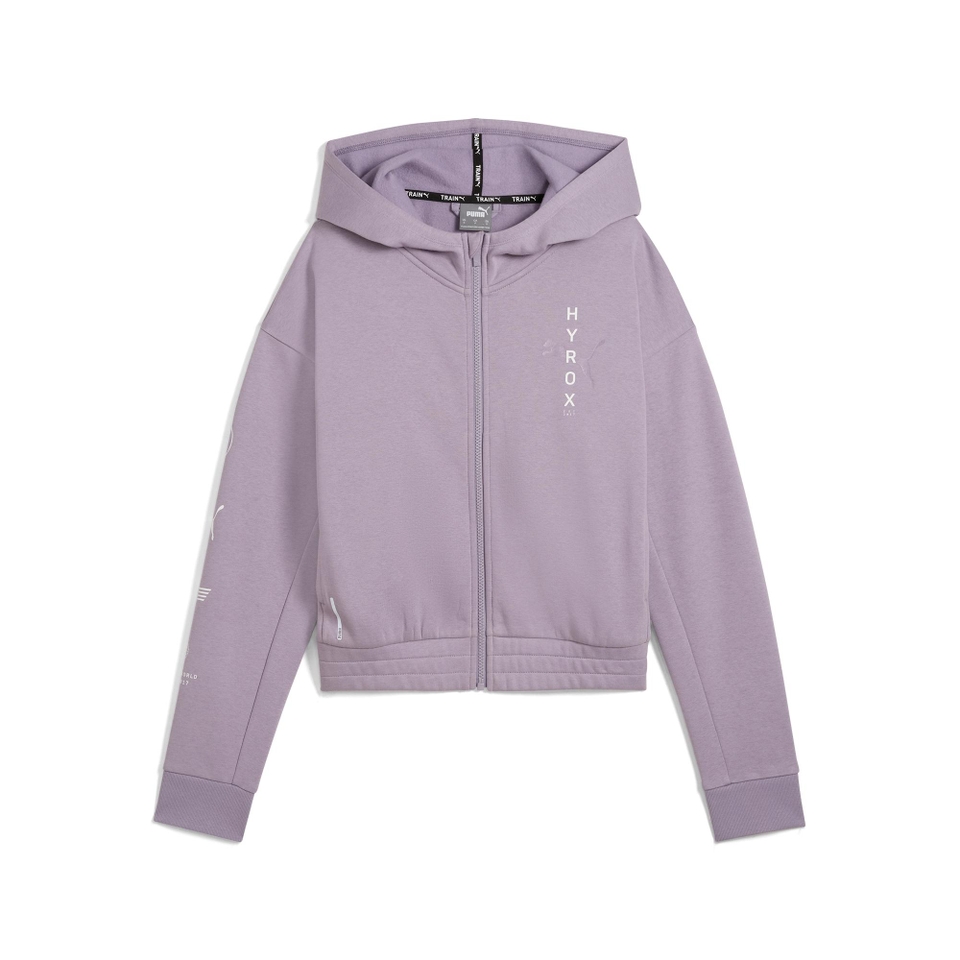 PUMA x HYROX Train Favourite Fleece Full Zip - Women's - Purple