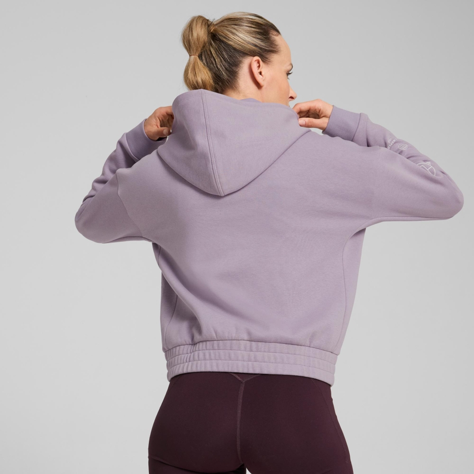 PUMA x HYROX Train Favourite Fleece Full Zip - Women's - Purple