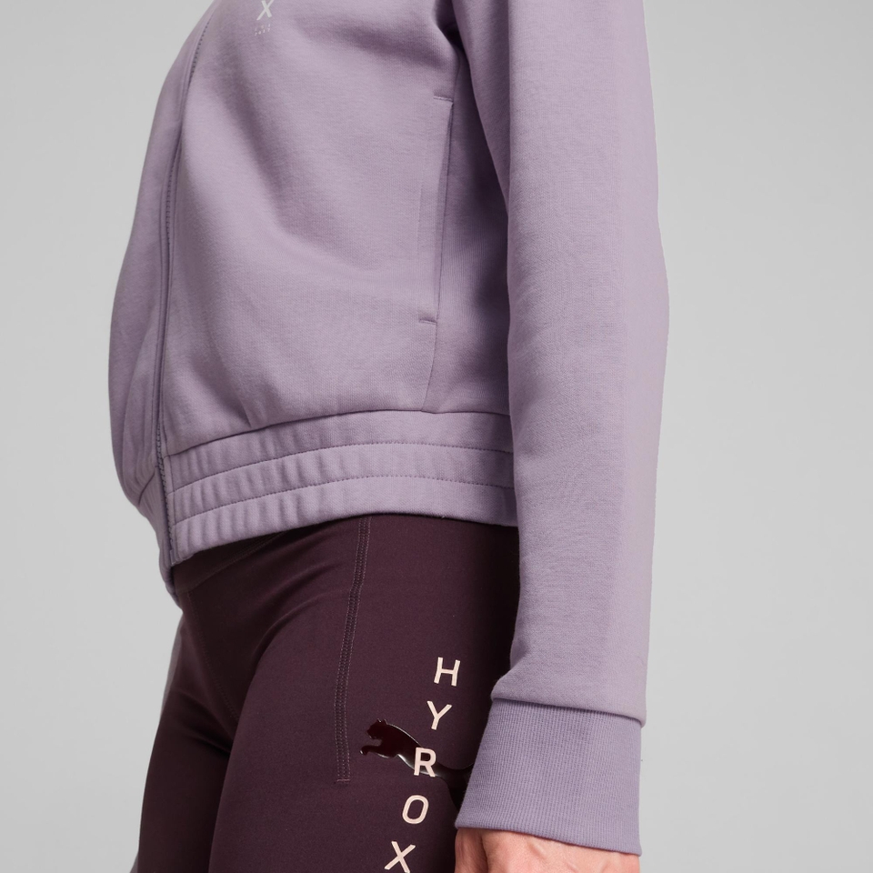 PUMA x HYROX Train Favourite Fleece Full Zip - Women's - Purple