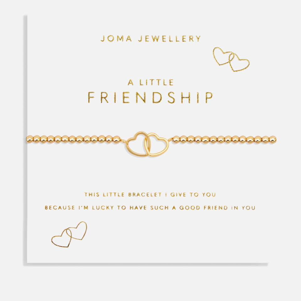 Joma Jewellery A Little Friendship Gold-Plated Bracelet