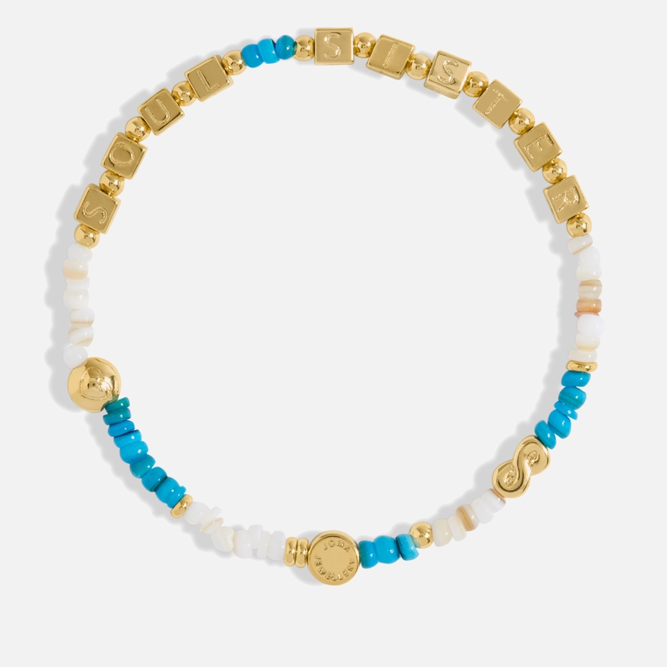 Joma Jewellery Words To Live By Soul Sister Gold-Plated Bracelet