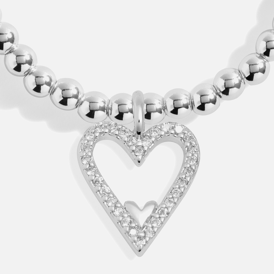 Joma Jewellery A Little Happy Birthday Mum Silver-Plated Bracelet