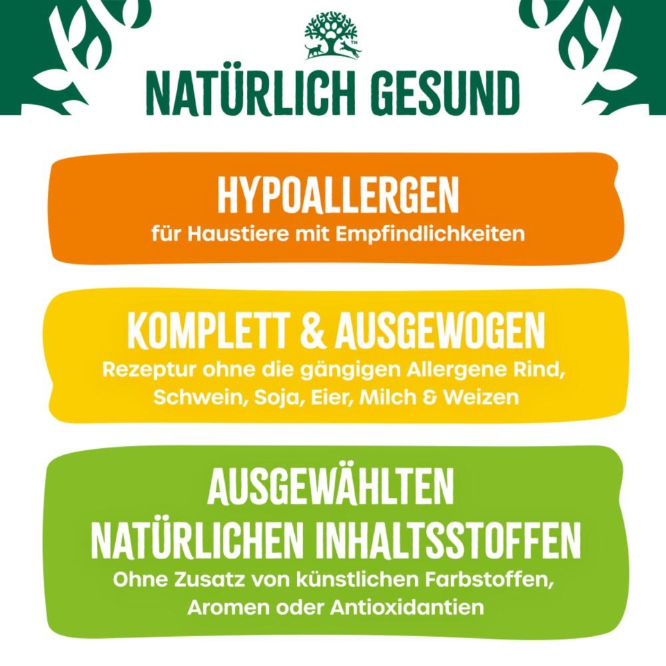 Adult Hund Nass ohne Getreide Truthahn mit Gemüse in Sauce - 12x90g Portionsbeutel