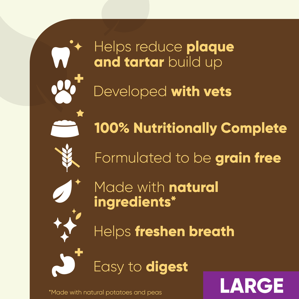 Greenies Large Dogs Treat Grain Free