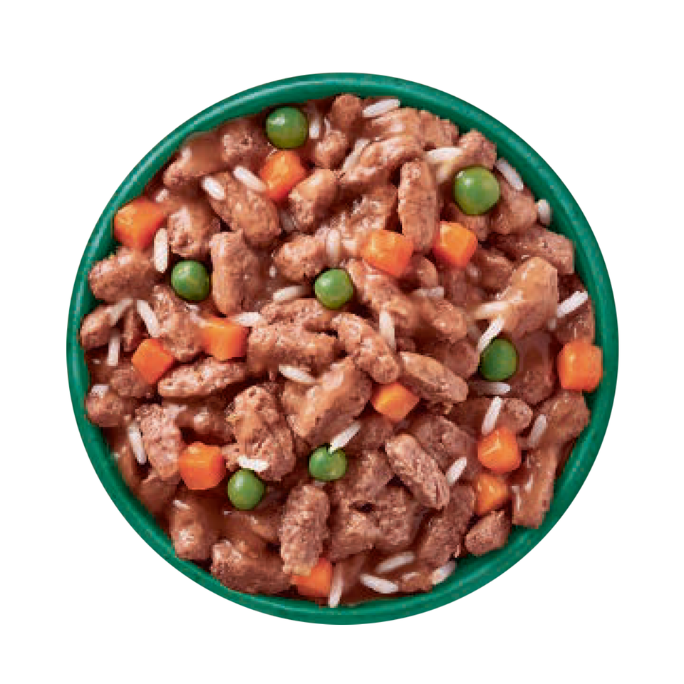 Adult Lamb & Chicken & Rice in Gravy Wet Dog Food Pouches 48 pouches