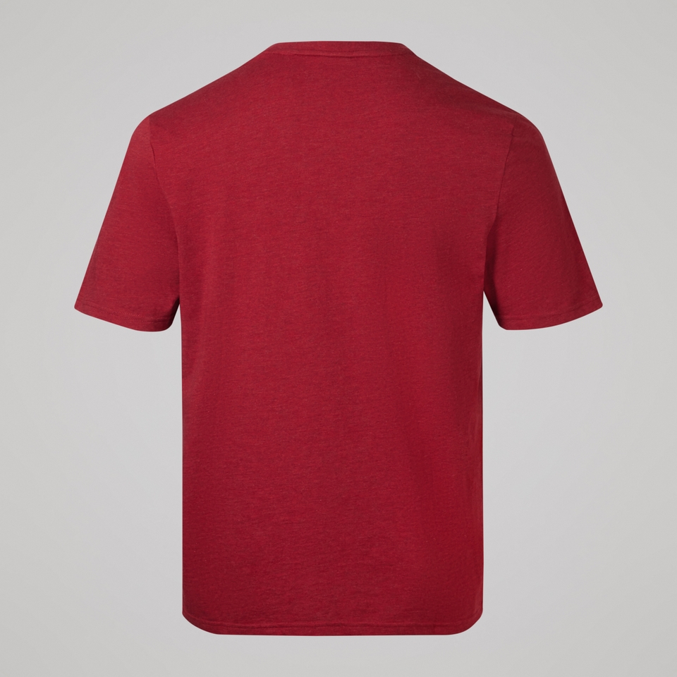 ADULT UNISEX BRITISH & IRISH LIONS MONUMENT TEE RED