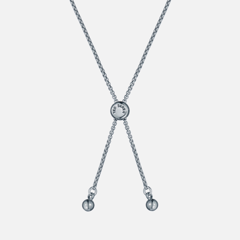 Ted Baker Cherla Button Silver-Plated Bracelet