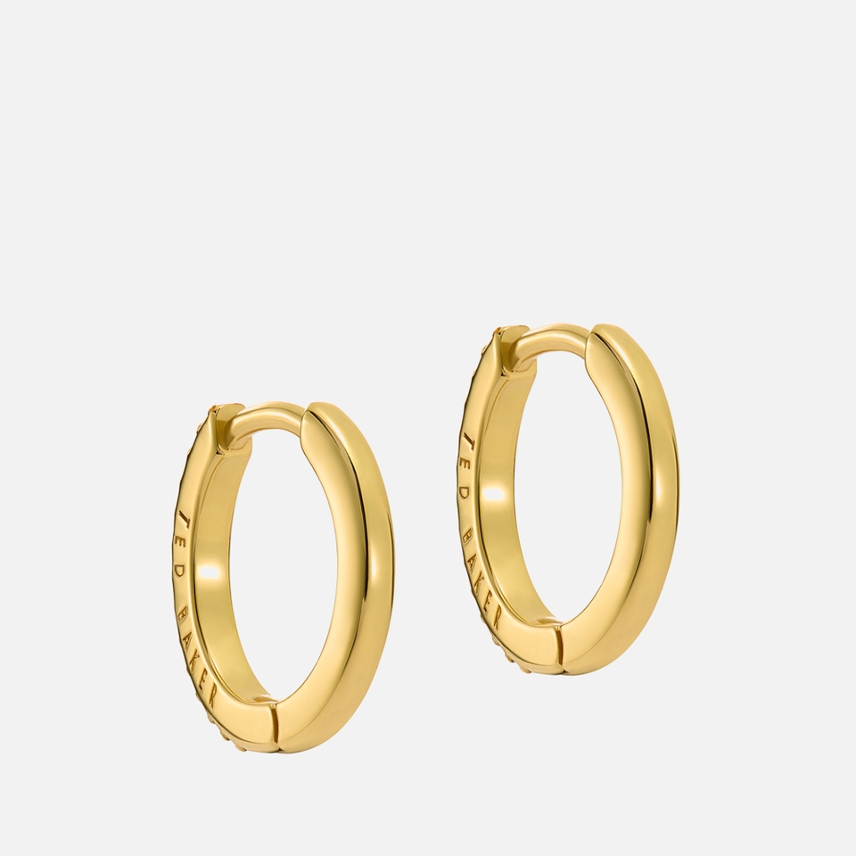 Ted Baker Heplie Gold-Plated Hoop Earrings