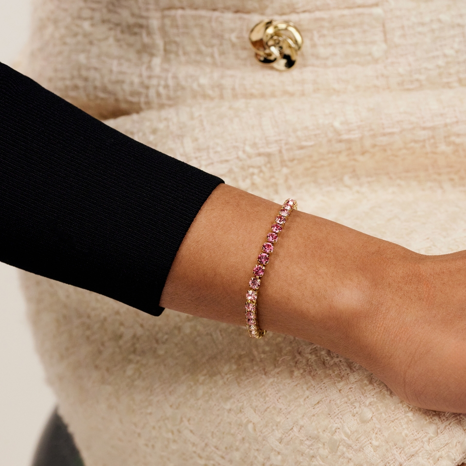 Ted Baker Melrah Gold-Plated Tennis Bracelet