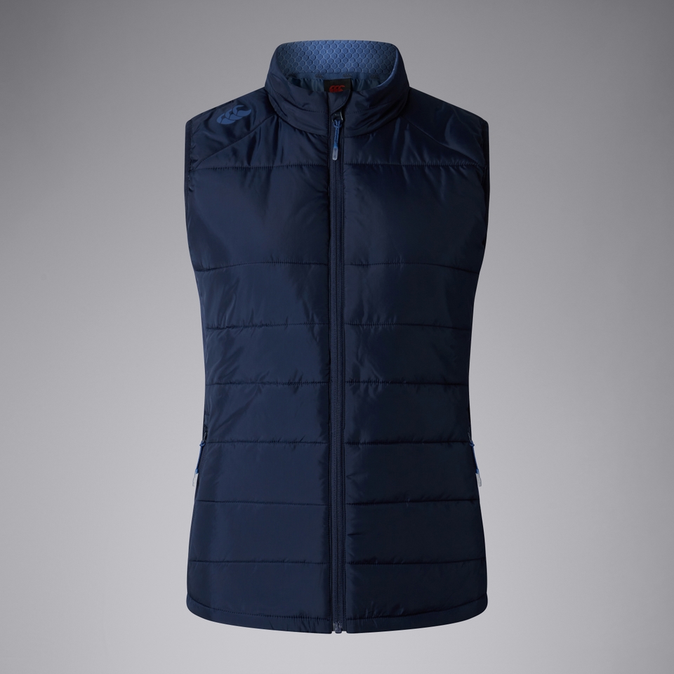 WOMENS ELITE MICROLIGHT GILET NAVY