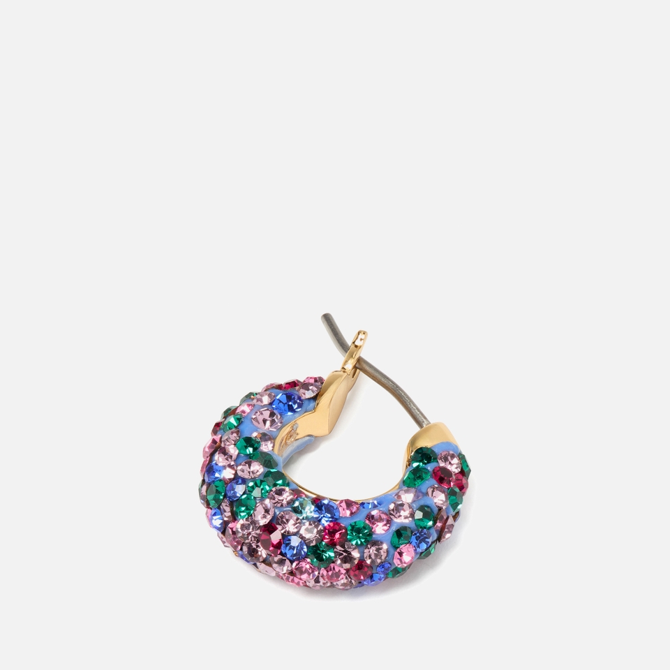 Kate Spade New York Pop Of Joy Gold-Tone Huggies