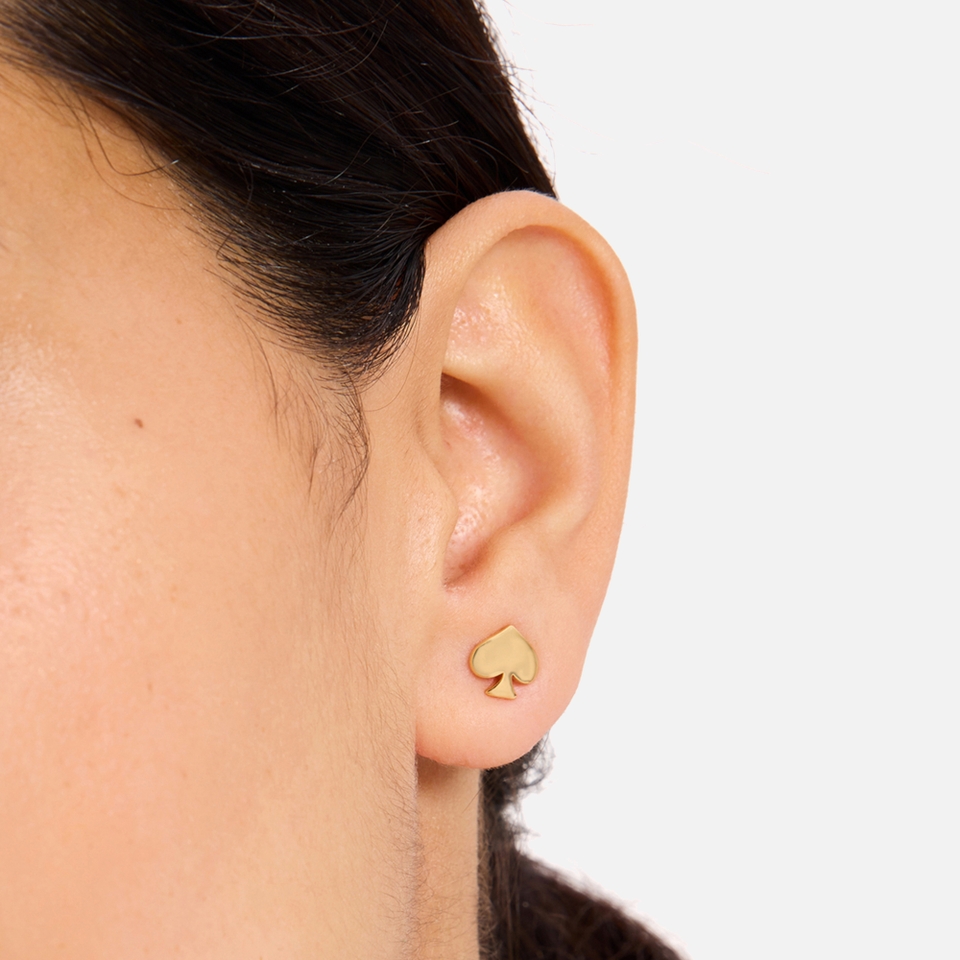 Kate Spade New York So Spade Gold-Tone Studs