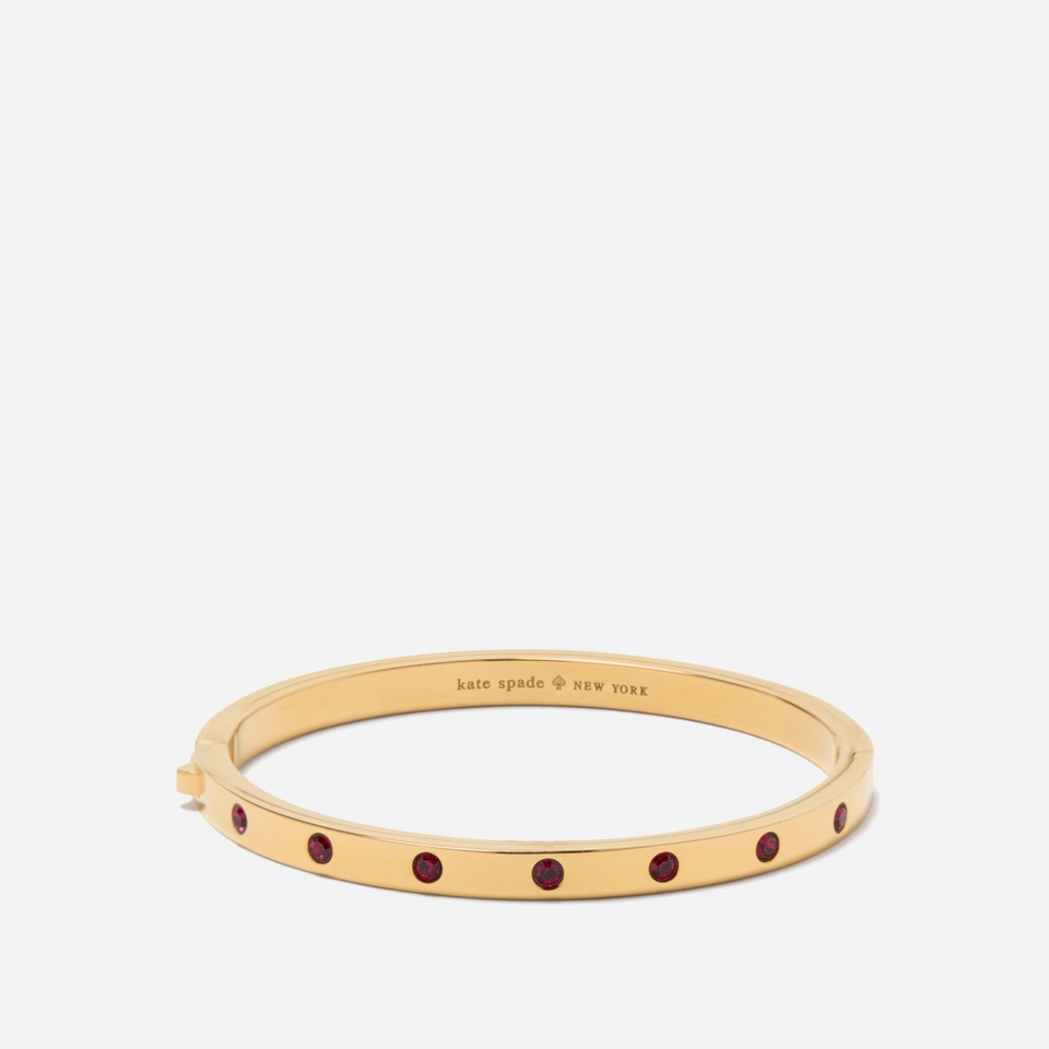 Kate Spade New York Set In Stone Gold-Tone Bangle